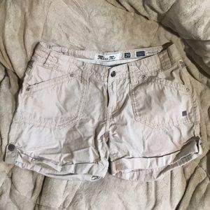 Miss Me tan shorts
